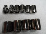 Craftsman 3/8" Drive Sae Shallow Socket Set, Nos Usa 12pt 10 Pcs (5/16 To 7/8"). Fixed Price $66.99.