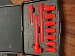 Knipex 98 99 11 S5, 10 Pc Socket Set, 1/2" Drive, Sae-1000v Insulated. Fixed Price $399.99.