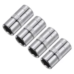 4pcs 1/4-inch Drive 7mm Steel Chrome Plated 6-point Shallow Socket. Fixed Price $8.48.