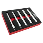 5pcs Deep Metric Socket Set, 3/8-inch Drive Thin Wall Socket, 12pt 8-10-12-13.... Fixed Price $24.00.