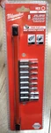 Milwaukee 8pc Sae 3/8" Dr Hex Bit Socket Set W/rail 1/8" To #48-22-9542. Fixed Price $92.99.