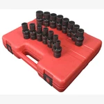 Sunex 2855 1/2" Dr. 12 Pt. 15 Pc. Metric Universal Impact Socket Set. Fixed Price $250.79.