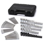 Ementol 107pcs Bit Socket Set, 1/4", 3/8" And 1/2" Drive, Hex/torx/tamper Pro.... Fixed Price $101.86.