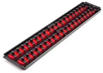 Tekton 40 Slot Universal Socket Organizer For 3/8 Inch Drive Sockets And Bit. Fixed Price $26.00.