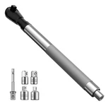 Jtzwn 1/2" Offset Extension Wrench, Impact Ratchet Extender For Silver. Fixed Price $63.88.