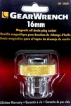Gearwrench Gold* Magnetic Oil Drain Plug Socket - 16mm 35603 *lifetime Warranty*. Fixed Price $28.85.