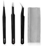 Yhyz 3pcs Precision Tweezers Set, Premium Stainless Steel Antistatic Esd Twee.... Fixed Price $7.41.