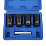 Lslansoon 1/2 Drive Impact Bolt Nut Extractor Set, 5pcs Assorted Sizes. Fixed Price $23.50.