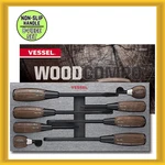 Vessel Wood-compo Non-slip Tang-thru Screwdrivers 8-piece Set (3308eva) New. Fixed Price $77.80.