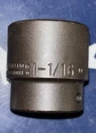 Proto 1-1/16 Skt 1/2 Drive 8pt Impact Socket J7434s. Fixed Price $34.16.