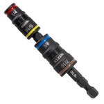 Klein Tools 32932 5-in-1 Sae Impact Socket Set, 2 Flip Sockets With. Fixed Price $27.77.