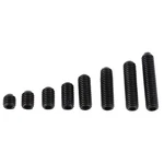 Fdit 200pcs M3 Black Carbon Steel Socket Cup Point Grub Set Screw Assortment. Fixed Price $11.38.