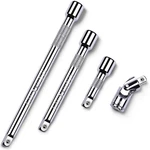 4 Piece 1/4 Inch Drive Extension Bar Set, Socket 1/4". Fixed Price $10.36.