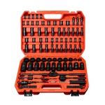 Amm 123pcs Impact Socket Set 1/4 3/8 Drive Deep&shallow Socke. Fixed Price $54.37.