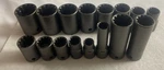 Nos 16 Apex Standard Spline Drive 3/8 1/2 Impact Sockets Sae Snap On. Fixed Price $300.00.