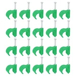 Uxcell 50pcs Cable Wire Clips, Nail In Clips 16mm/0.63", 16mm, Green. Fixed Price $16.40.