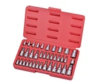 Kauplus 37pcs S2 Star Bit Socket And External -socket Set, 1/4-inch, 3/8-inch &. Fixed Price $46.81.