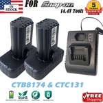 Ctb8174 Battery For Snap On 14.4.v & Charger Ctc131 Ctb8172 Ct861db Ctc722 Us. Fixed Price $309.90.