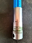 Bonney Vintage 13/16" Deep Well Socket Ld26t, 12-point, " Drive, Knurled Band. Fixed Price $6.50.
