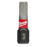 Milwaukee 48-32-4707 Shockwave Impact Hex 3/16 In Insert Bit. Fixed Price $10.84.