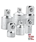 Bates Impact Socket Adapter And Reducer Set, 1/4", 3/8", 1/2" 6 Pcs Silver. Fixed Price $17.98.