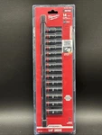 Milwaukee 49-66-7003 14pc Shockwave Impact Duty 1/4" Drive Metric 6pt Socket Set. Fixed Price $64.97.