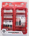 Milwaukee Tool Shockwave 54pc Impact Duty Driver Bit Set 48-32-4010 New Sealed. Fixed Price $18.99.