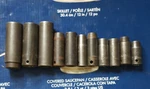 Snap On Apex Mac Tools 11 Impact Sockets 3/8" Drive U1. Fixed Price $99.99.