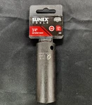 Qty 1 New Sunex 224d 1/2" Drive 3/4" Deep Impact Socket 6pt Black Oxide Sae. Fixed Price $13.95.