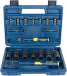 Vaco Vac4202 20-piece 2-in-1 Impact Flip Socket Set With Case, One Size. Fixed Price $154.99.
