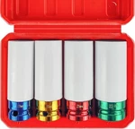 Wett 1/2 Drive Flip Lug Nut Socket Set 5piece Double Sided Thin Wall Wheel Prote. Fixed Price $27.94.