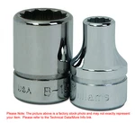 23mm 12pt Shallow 3/8"drive Supertorque High Polished Chrome Usa Socket Bm-1223. Fixed Price $7.15.