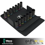 Wera Impact Socket Set Deep 3/8" Drive 8-24mm 14pc 8790 B Impaktor In Case. Fixed Price $212.25.