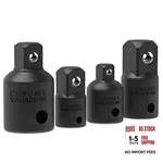 Bates- Impact Socket Adapter And Reducer Set, 4-pcs, Sockets 4 Pcs Black. Fixed Price $13.37.