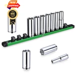 Sk 1/2" Drive Socket Set, Deep Sae Sockets, 11-piece 7/16" To 1-1/16",. Fixed Price $104.99.