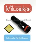 Milwaukee 49-66-6150 Shockwave Impact Duty 3/8" In. Drive 8mm Deep Socket 8 Mm. Fixed Price $11.79.