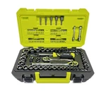 Ryobi 97 Pc. 1/4 3/8 Drive Mechanics Tool Set - 6 Point Ry97pc-mts. Fixed Price $112.05.