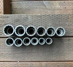 Snap On 12pc Ldh Set - Drive Shallow Socket (measurements In Description). Fixed Price $350.00.