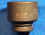 Grey Pneumatic 3054r 1/2" Drive 1-11/16" Shallow Impact Socket. Fixed Price $28.00.