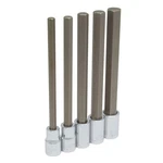 Urrea 5441m5l 1/2 Drive Hex Extra Long Bit Sockets Metric 5 Pieces. Fixed Price $56.02.
