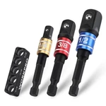 Workpro 3pc 1/4" 3/8 1/2 Dr Impact Grade Socket Adapter Set Extension Driver Bit. Fixed Price $15.99.