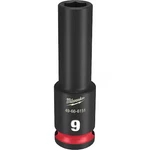 Milwaukee Tool 49-66-6151 9mm Shockwave Impact Duty 3/8 In. Drive Deep Well 6. Fixed Price $6.80.