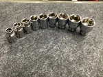 Craftsman 3/8 Inch Drive Max Axess Sae Socket Set 9 Pieces - 7/8. Fixed Price $47.00.