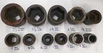 11 Piece 1" Inch Drive Socket Set To 2 1/2" Proto, Snap-on, Apex & Armstrong. Fixed Price $499.00.