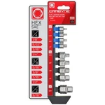 Super Short Low Profile Hex Allen Bit Socket Set 9 Piece Sae 1/8" To 9/16" I. Fixed Price $134.72.