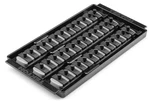 Tekton 39 Slot Universal Socket Organizer For 1/4 Inch Drive Sockets And Bit. Fixed Price $26.00.