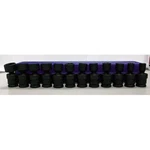 Westward 4pre9 3/8" Drive Impact Socket Set, Sae, 12 Pcs, Black Oxide. Fixed Price $93.79.