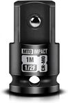 1/2" Female To 1" Male Impact Socket Adapter, Male, Black. Fixed Price $29.99.