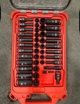 Milwaukee 43-piece 3/8" Impact Socket Set Packout Insert Organizer 3d Printed. Fixed Price $25.00.
