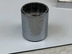 Powr-kraft 1-1/8in. 1/2 Drive 12pt Sae Socket, 84h4865. Fixed Price $4.50.